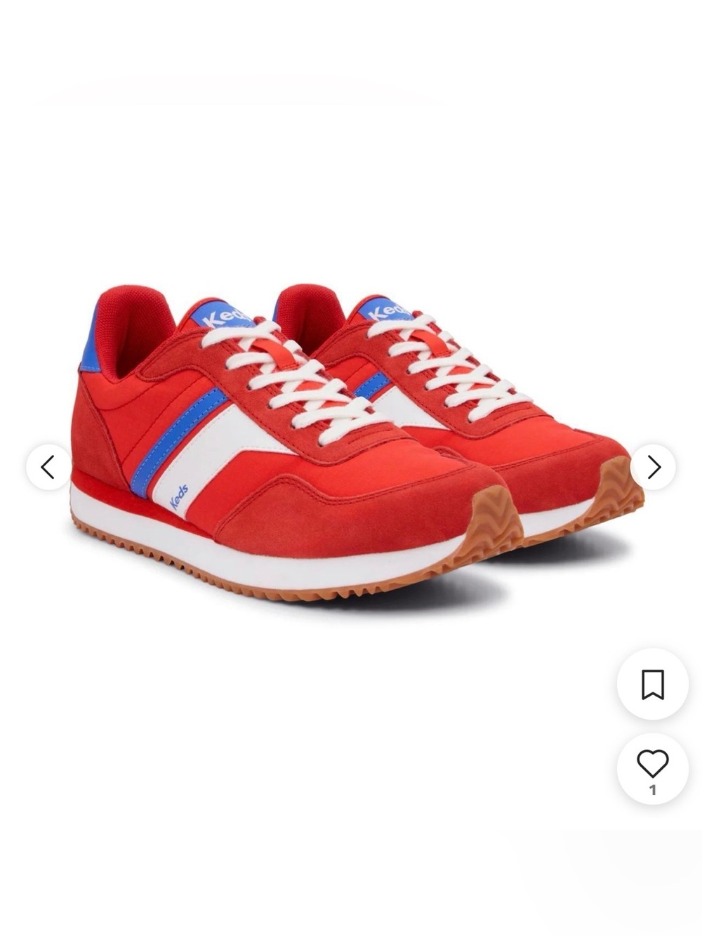 Keds Rena Sneaker | Nylon & Suede